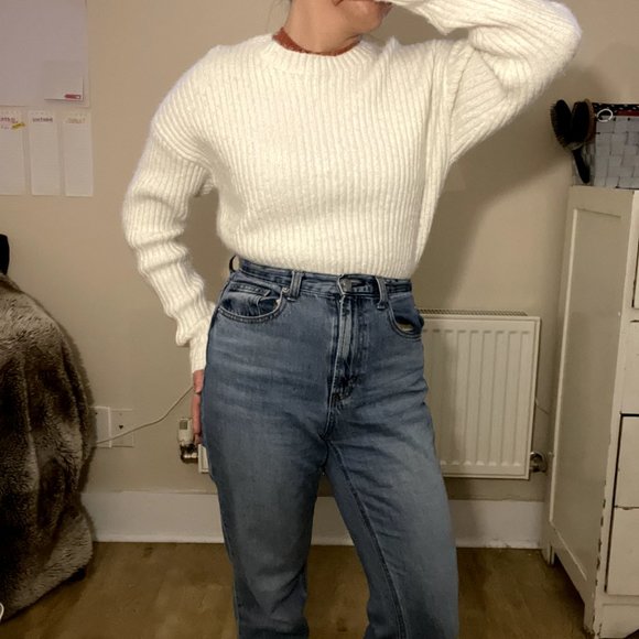 Cream Knit Sweater - Picture 3 of 6